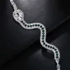 Belly Chains Sexy Charm Snake Green Crystal Belly Waist Chain With Neck Rhinestone Chest Body Jewelry Necklace For Women Festival Clothing Z0508