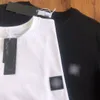 2024 Tasarımcı Taş Tişört Adaları Yaz Erkek Giyim Nefes Alabilir Gevşek Mektup Baskı Aşıklar Sokak Varsity Pamuk T-Shirt Küçük Etiket Nakış Tidal Akışı GJ6