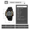 Children's watches SKMEI Children LED Electronic Digital Watch Chronograph Clock Sport Watches 5Bar Waterproof Kids Wristwatches For Boys Girls 230508