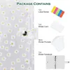 Blocchi per appunti Kawaii Little Daisy A6 Soft Shell PVC Trasparente Rilegatore letterario Diario Carino Diario Planner Studente Cancelleria Materiale scolasticoNota