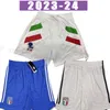 2023 short de football italien Italia 23 24 version Fans maglie da calcio VERRATTI CHIESA GNONTO pantalon de football T LORENZO PINAMONTI POLITANO GRIFO home away ICON
