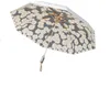 Parasol Parasol Suncreen Parasol Sun Mini UV Ochrona wiatrakowa mocne słońce Ombrello Pioggia Household Goods xf 230508