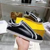 Nuova scarpa bassa con suola piatta Scarpe da donna sportive e casual a contrasto in bianco e nero