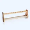 1pcs Lab Wooden Test Tube 10ml 25ml 50ml 100ml Rack Colorimetric With 6 And 12 Holes