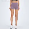 Desginer Yoga Shorts 2020 Spring/Summer Nude Free T-Line Fitness Shorts Elastic Slim Fit Sports Брюки 23SSA