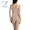 女性のシェイパーFlarixa Slimming Belt Tummy Shaperシームレス女性ウエストトレーナーバインダーボディースーツシェイパーボディシェイピアバットリフタープラスサイズ230508