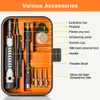 Screwdrivers Screwdriver Set 130 In 1 Magnetic Torx Phillips Screw Bit Kit With Electrical Driver Remover Wrench Repair Phone PC Tools 230508