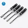 Screwdrivers 4Pcs Hex Driver Set 4.0mm 5.5mm 7.0mm 8.0mm Hexagon Head Screwdriver Wrench Tool Kit Set RC Helicopter Socket Screw Drivers 230508