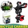 Plastmusik Mikrofon Telefonstativ Holder Dismonterade Mount Bicycle Motor Bike Clip Phone Holder Mic Stand för smarta telefoner