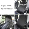 Cojines de asiento Coche a prueba de sudor Er para Tesla Modelo 3 Adecuado 4 estaciones Protector Mat Cojín Accesorios Drop Entrega Móviles Motorcy DHBMP