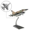 Aircraft Modle Aircraft Plane model F16I Fighting Falcon diecast 1 72 metal Planes w Stands Playset Airplane Model Col 230508