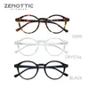 Okuma Gözlükleri Zenottic Retro Yuvarlak Anti Mavi Işık Engelleme Esnek Hafif Okuyucular Kadınlar İçin Moda Tasarımı Erkekler 0 ila 4.0 230508