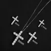 Подвесные ожерелья Knobspin Полное крестообразное подвесное ожерелье Оригинальное 925 стерлингового шлюха.