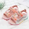 Sandalen Girls Sandalen 2023 Nieuwe zomer Kinder strandschoenen Little Girls Sandalen Fashion Big Kids Princess Sports Sandals