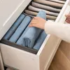 가정 마무리 가방 다기능 구획 저장 용 가방 가정 계층 청바지 마감 상자