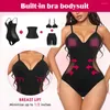 Femmes Shapers ATBUTY Fitness Femme Body Respirant Postnatal Shapewear Burn Fat Body Shaper