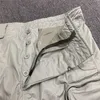 Męskie spodnie prawdziwe pic multi kieszonkowe spodnie ładunkowe mężczyźni kobiety unisex modne joggery sznurkowe spodnie dresowe spodnie T230508