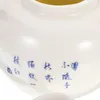 Botellas de almacenamiento Frasco de té suelto con tapa Contenedor de hojas de azúcar de cerámica