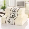 Ręczniki Sprzedawane Bambus Fibre Ręczniki domowe dla dorosłych twarzą w twarz grube chłonne luksusowa łazienka Szybka sucha 34x75 cm