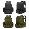 Borse da esterno 50L 4 in 1Molle Borsa tattica sportiva Zaino tattico da uomo Zaino militare Escursionismo all'aperto Arrampicata Zaino militare Borse da campeggio P230508