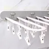 Organisation des vêtements pliables Hangle d'emprise à linge sous-vêtements à linge suspendus rack de séchage séchage.