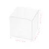 Gift Wrap 10 Pcs Food Containers Lids Box Figure Display Single Cake Clear Favor Boxes Plastic Cupcake