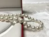 Chains Natural Pearl Necklace Fine Jewelry Round 13-14mm White Sea Pearls Hand Made Necklaces For Women Gift