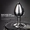 Anal Toys Steel Annal Plug Men Women Adult Trainer Sex Toys Stainless Metal But Par Intime Masturbator Dildo Ass Tool For Relaxation 230508