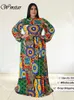 Vestidos de tamanho plus size wmstar size festa para mulheres de cair roupas de manga comprida África maxi vestido por atacado 230506