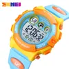 Barnklockor Skmei Brand Sport Children Watch Waterproof Led Digital Kids Watches Luxury Electronic Watch for Children Barn Boys Girls Gifts 230508