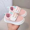 First Walkers Spring Children's Shoes Anti-Slip Soft Sole Magic Tape Mixed Color Baby Walking