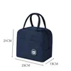 Lunch Bag Aluminiumfolie Isolierbeutel Portable verdickte einfache Lunch Bag Modische Lunch Box Bag versandkostenfrei