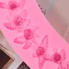 100pcs/lot Rose Flower Vineシリコン型手作りキャンディーファンダーガムペーストケーキ装飾DIYクラフトドリップ接着剤ベーキング用品