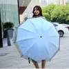 Umbrellas Pink Women Umbrella Windproof Strong Uv Protection Reverse Umbrella Kids Large Guarda Chuvas Household Merchandises YYY10XP 230508