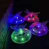 Luzes de piscina flutuantes solares LED, lâmpada de grama à prova d'água de borboleta, alteração de cor ligável para decoração de festa, piscina, praia, jardim, quintal, acampamento