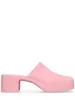 58-mm-Gummi-Slip-on-Sandalen für Damen, Designer-Slipper mit mittlerem Absatz, lässige Outdoor-Slipper für den Innenbereich