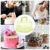 Gift Wrap Transparent Cake Carrier Holder Cover Pie Round Box Suitcase Bakery Saver