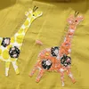 Girl s Dresses Little maven Summer Girls Animal Giraffe Kids Elegant for Fancy Beach 230508