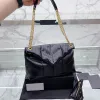 женская кожаная сумка через плечо Puffer дизайнерская сумка кошелек на цепочке
