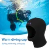Simkåpor Neopren dykning Beanie Lätt simning Skydda mössa slitstödda kalltäta snabbtorkande solskyddsmedel för män kvinnor 230508