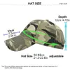 Snapbacks Army Camouflage Male Baseball Cap Men Embroidered Brazil Flag Caps Outdoor Sports Tactical Dad Hat Casual Hunting Hats G230508