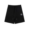 Дизайнерские высококачественные шорты для мужской и женской уличной одежды модная веревка с отражающими брюками по длине колена Черные цвета Собственные спортивные брюки