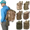 Backpacking Packs 1000D Nylon Military Tactical Backpack 50L Waterproof Large Capacity Bag Assault Pack For Camping Hunting Trekking Men Rucksacks P230508