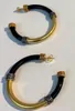 Hoop oorbellen 2023 Trend Brand Fashion Party Sieraden voor vrouwen Big Sliver Ear Pin Punk Gold Hook Round Trendy Design