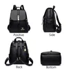 Evening Bags Women Large Capacity Backpack Purses High Quality Leather Female Vintage Bag School Bags Travel Bagpack Ladies Bookbag Rucksack 230506