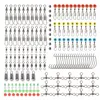 Baits Lures 170pcs lot LUSHAZER Fishing Tackle Box set with Hooks Weights Jig Heads O Rings Barrel Swivels Fastlock Snaps Saltwater 230508