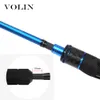 Boat Fishing Rods VOLIN Squid Jigging 1 75m Carbon H Power Sea Tip Rubber Tail Octopus 230508