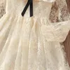 Girl's Dresses Teenager Elegant Lace Dresses for Girls Party Dress Kids Princess Costume Spring Children Baby Clothes Vestidos 8 10 12 14 Years 230508