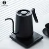 Kaffeekannen TIMEMORE Smart Fish Elektrischer Kaffeekocher Schwanenhals 600–800 ml 220 V Blitzwärme Temperaturregelung Topf für die Küche P230508