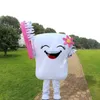 Hot Sales Tooth Mascot Costume Top Cartoon Anime Teme Postacie karnawał unisex dorośli rozmiar świąteczny przyjęcie urodzinowe strój na zewnątrz garnitur